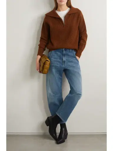 Nili Lotan Emerson High-rise Tapered Jeans | Thumbnail 2 Nili Lotan Emerson High-rise Tapered Jeans | Thumbnail 2