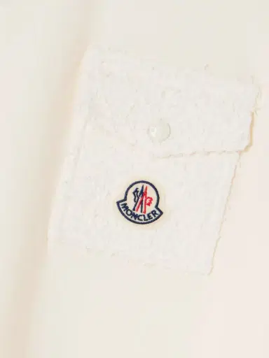 Moncler Embroidered Cotton-jersey T-shirt | Thumbnail 4