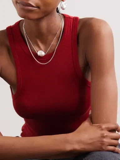 Loren Stewart Serpentine Sterling Silver Necklace | Thumbnail 5 Loren Stewart Serpentine Sterling Silver Necklace | Thumbnail 5