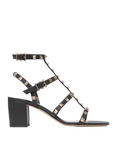 Valentino Garavani Rockstud 60 Leather Sandals | Thumbnail 1 Valentino Garavani Rockstud 60 Leather Sandals | Thumbnail 1