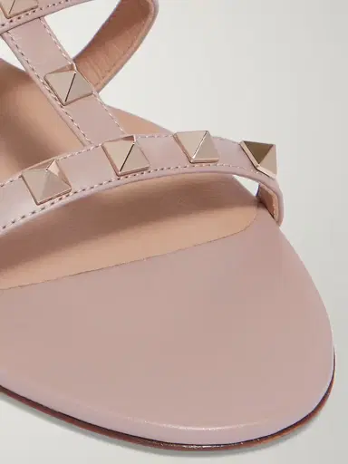 Valentino Garavani Rockstud Leather Sandals | Thumbnail 4 Valentino Garavani Rockstud Leather Sandals | Thumbnail 4