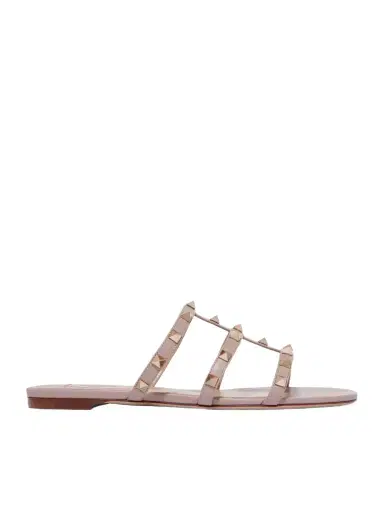 Valentino Garavani Rockstud Leather Sandals | Thumbnail 1 Valentino Garavani Rockstud Leather Sandals | Thumbnail 1