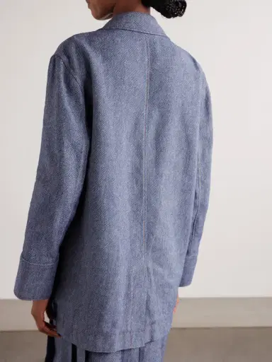 Emilia Wickstead Sira Denim Blazer | Thumbnail 3