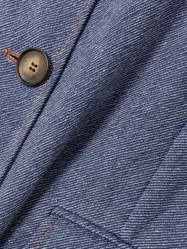 Emilia Wickstead Sira Denim Blazer | Thumbnail 4