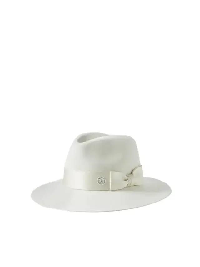 Henrietta Silk Satin-trimmed Wool-felt Fedora