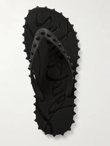 Christian Louboutin Super Loubi Studded Rubber Flip Flops | Thumbnail 5 Christian Louboutin Super Loubi Studded Rubber Flip Flops | Thumbnail 5