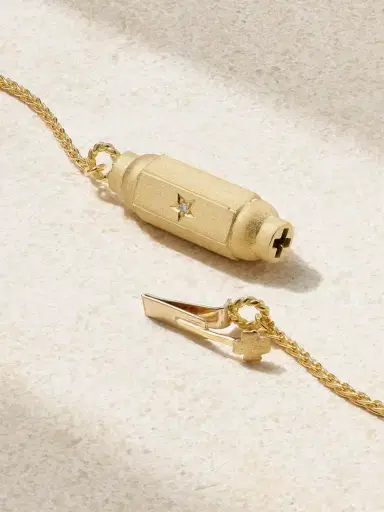 Marie Lichtenberg Micro Coco Locket 18-karat Gold Diamond Necklace | Thumbnail 3 Marie Lichtenberg Micro Coco Locket 18-karat Gold Diamond Necklace | Thumbnail 3