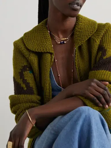 Marie Lichtenberg Micro Coco Locket 18-karat Gold Diamond Necklace | Thumbnail 5 Marie Lichtenberg Micro Coco Locket 18-karat Gold Diamond Necklace | Thumbnail 5