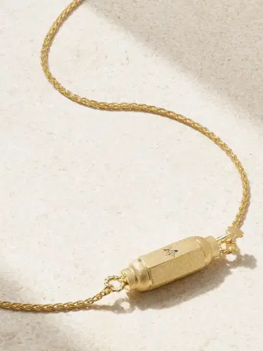 Marie Lichtenberg Micro Coco Locket 18-karat Gold Diamond Necklace | Thumbnail 1 Marie Lichtenberg Micro Coco Locket 18-karat Gold Diamond Necklace | Thumbnail 1
