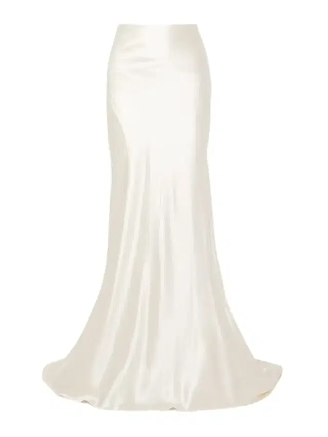 Danielle Frankel Dree Wool And Silk-blend Charmeuse Maxi Skirt
