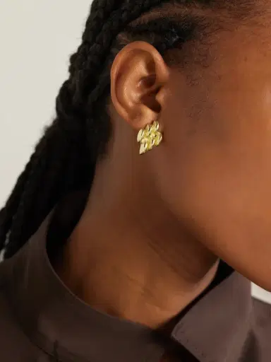 YSSO Mini Chain Link Gold-plated Earrings | Thumbnail 2 YSSO Mini Chain Link Gold-plated Earrings | Thumbnail 2