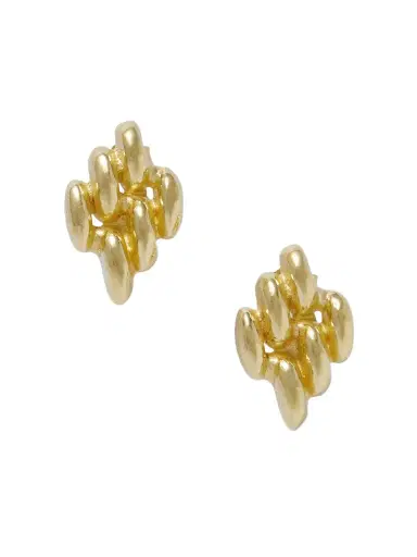 YSSO Mini Chain Link Gold-plated Earrings | Thumbnail 1 YSSO Mini Chain Link Gold-plated Earrings | Thumbnail 1