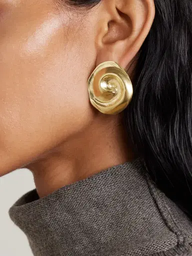 YSSO Cote Gold-plated Earrings | Thumbnail 2 YSSO Cote Gold-plated Earrings | Thumbnail 2