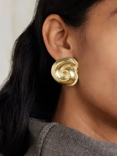 YSSO Cote Gold-plated Earrings | Thumbnail 4 YSSO Cote Gold-plated Earrings | Thumbnail 4