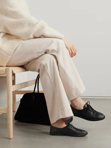 The Row Leather Sneakers | Thumbnail 2 The Row Leather Sneakers | Thumbnail 2