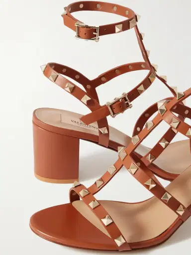 Valentino Garavani Rockstud 55 Leather Sandals | Thumbnail 4 Valentino Garavani Rockstud 55 Leather Sandals | Thumbnail 4