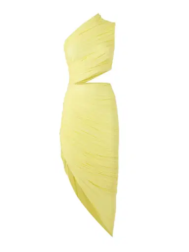 Alaïa One-shoulder Cutout Stretch-jersey Midi Dress | Thumbnail 1 Alaïa One-shoulder Cutout Stretch-jersey Midi Dress | Thumbnail 1