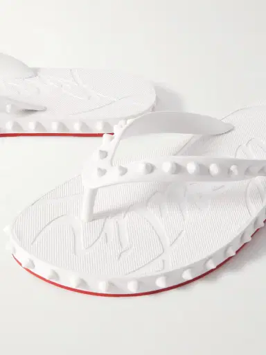Christian Louboutin Super Loubi Studded Rubber Flip Flops | Thumbnail 4 Christian Louboutin Super Loubi Studded Rubber Flip Flops | Thumbnail 4