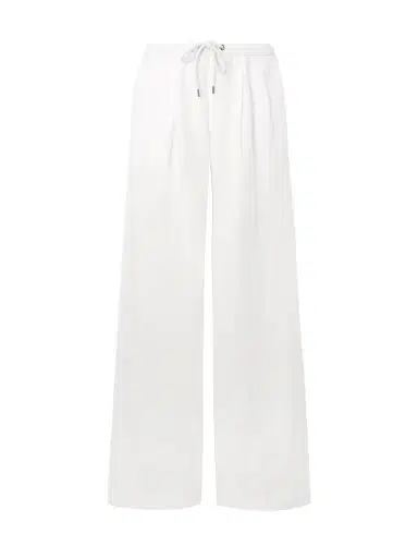 James Perse Pleated Linen Wide-leg Pants | Thumbnail 1 James Perse Pleated Linen Wide-leg Pants | Thumbnail 1