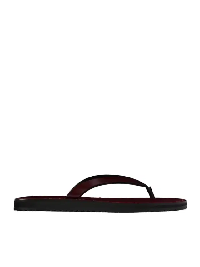 City Leather Flip Flops