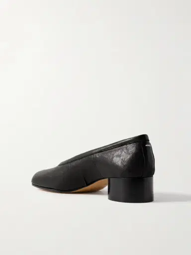 Maison Margiela Tabi Ballerina Split-toe Leather Pumps | Thumbnail 3