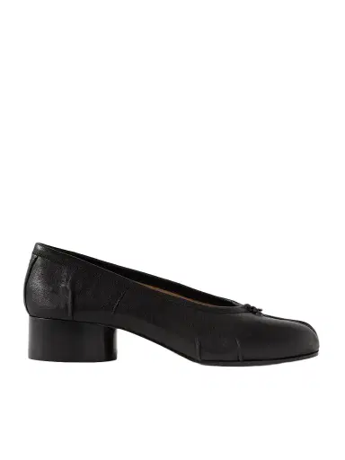 Maison Margiela Tabi Ballerina Split-toe Leather Pumps | Thumbnail 1