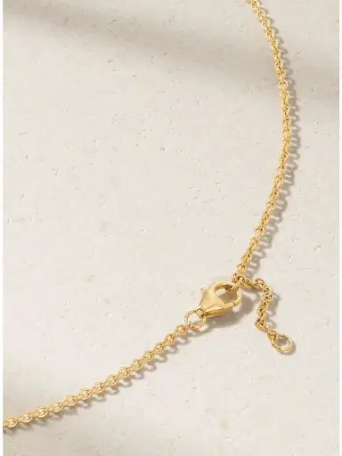 Yvonne Léon 9-karat Gold, Onyx And Topaz Necklace | Thumbnail 3
