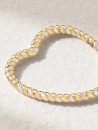 Yvonne Léon 9-karat White And Yellow Gold Ring | Thumbnail 3 Yvonne Léon 9-karat White And Yellow Gold Ring | Thumbnail 3