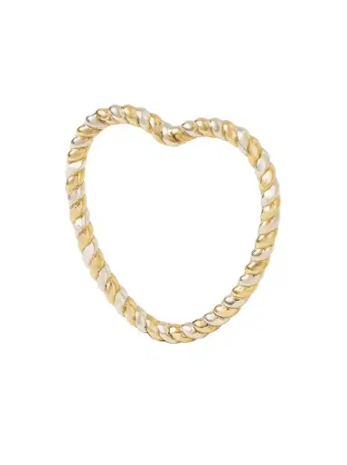 Yvonne Léon 9-karat White And Yellow Gold Ring | Thumbnail 1 Yvonne Léon 9-karat White And Yellow Gold Ring | Thumbnail 1