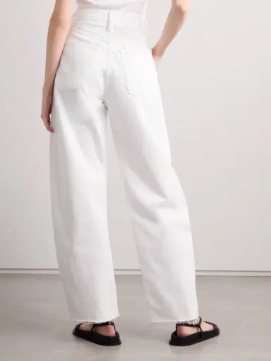 AGOLDE Luna Frayed High-rise Barrel-leg Jeans | Thumbnail 4 AGOLDE Luna Frayed High-rise Barrel-leg Jeans | Thumbnail 4