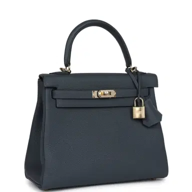 HERMÈS Hermes Kelly Retourne 25 Gris Misty Togo Permabrass Hardware | Thumbnail 2 HERMÈS Hermes Kelly Retourne 25 Gris Misty Togo Permabrass Hardware | Thumbnail 2