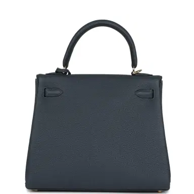 HERMÈS Hermes Kelly Retourne 25 Gris Misty Togo Permabrass Hardware | Thumbnail 5 HERMÈS Hermes Kelly Retourne 25 Gris Misty Togo Permabrass Hardware | Thumbnail 5