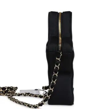 Chanel Chanel Star Bag Black Satin Light Gold Hardware | Thumbnail 6 Chanel Chanel Star Bag Black Satin Light Gold Hardware | Thumbnail 6