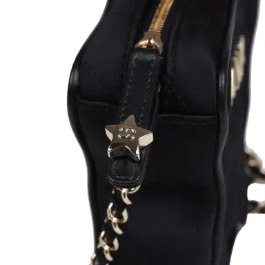 Chanel Chanel Star Bag Black Satin Light Gold Hardware | Thumbnail 8 Chanel Chanel Star Bag Black Satin Light Gold Hardware | Thumbnail 8