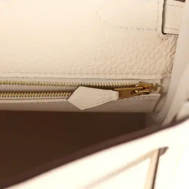 HERMÈS Pre-owned Hermes Kelly Retourne 32 Nata Clemence Gold Hardware | Thumbnail 9