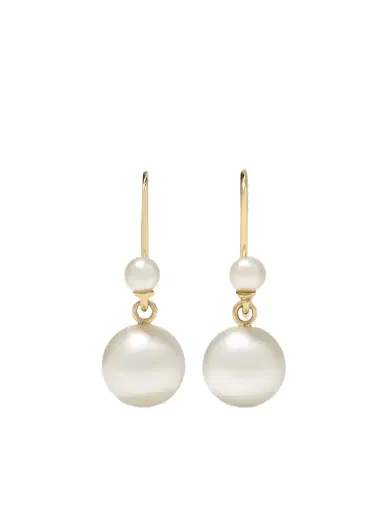 Mizuki 14-karat Gold Pearl Earrings | Thumbnail 1 Mizuki 14-karat Gold Pearl Earrings | Thumbnail 1