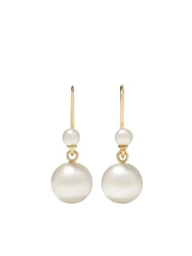 14-karat Gold Pearl Earrings