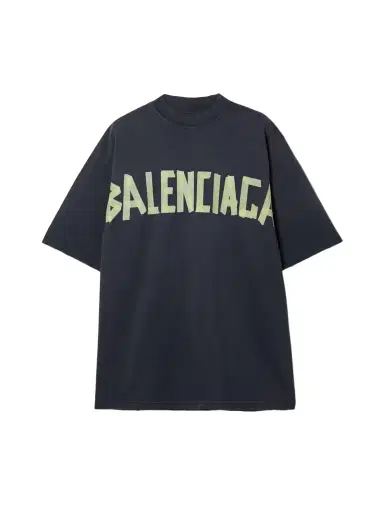 Balenciaga Oversized Distressed Printed Cotton-jersey T-shirt | Thumbnail 1