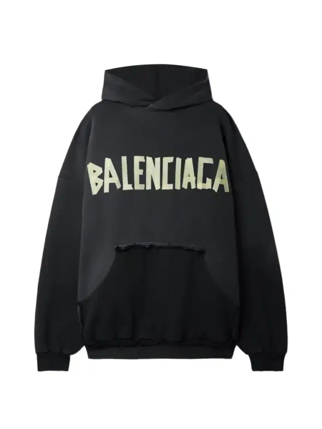 Oversized Distressed Printed Cotton-jersey Hoodie