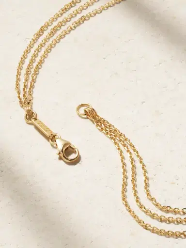 Suzanne Kalan 18-karat Gold Diamond Necklace | Thumbnail 3