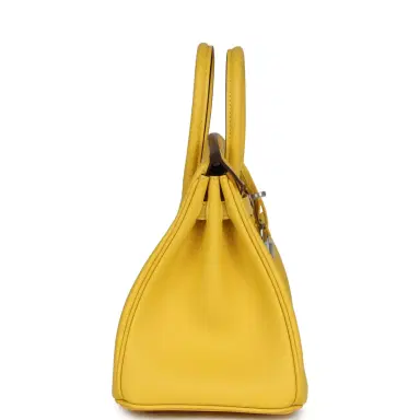HERMÈS Hermes Birkin 25 Jaune de Naples Swift Palladium Hardware | Thumbnail 3 HERMÈS Hermes Birkin 25 Jaune de Naples Swift Palladium Hardware | Thumbnail 3