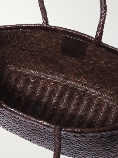 Dragon Diffusion Bamboo Triple Jump Woven Leather Tote | Thumbnail 5 Dragon Diffusion Bamboo Triple Jump Woven Leather Tote | Thumbnail 5