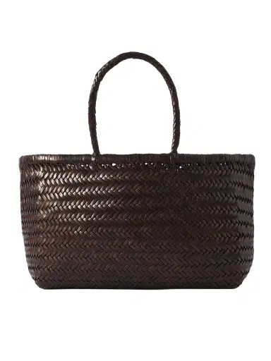 Dragon Diffusion Bamboo Triple Jump Woven Leather Tote | Thumbnail 1 Dragon Diffusion Bamboo Triple Jump Woven Leather Tote | Thumbnail 1