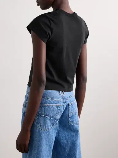 SLVRLAKE Easy Cotton-jersey T-shirt | Thumbnail 4 SLVRLAKE Easy Cotton-jersey T-shirt | Thumbnail 4