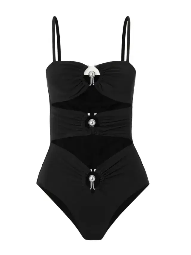 Christopher Esber Cutout Embellished Swimsuit