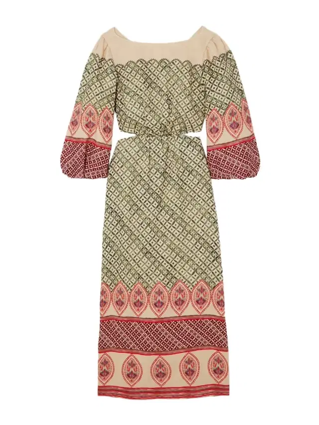 Neelam Linen Midi Dress