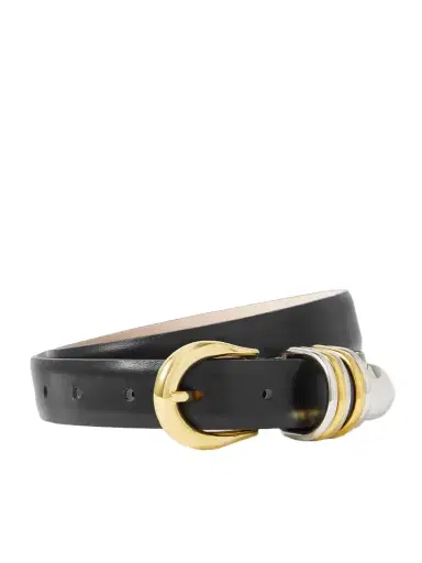 Déhanche Hollyhock Embellished Leather Belt | Thumbnail 1
