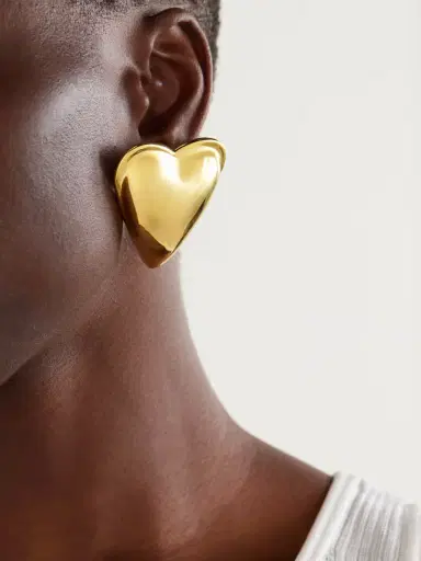 Alaïa Bombe Gold-tone Earrings | Thumbnail 2