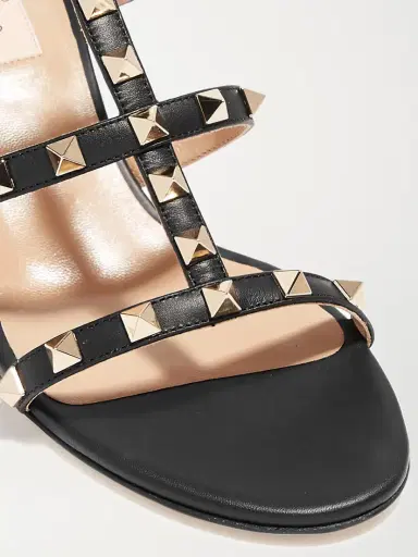 Valentino Garavani Rockstud 60 Leather Mules | Thumbnail 4 Valentino Garavani Rockstud 60 Leather Mules | Thumbnail 4