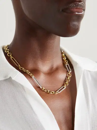 Foundrae 18-karat Gold Diamond Necklace | Thumbnail 2